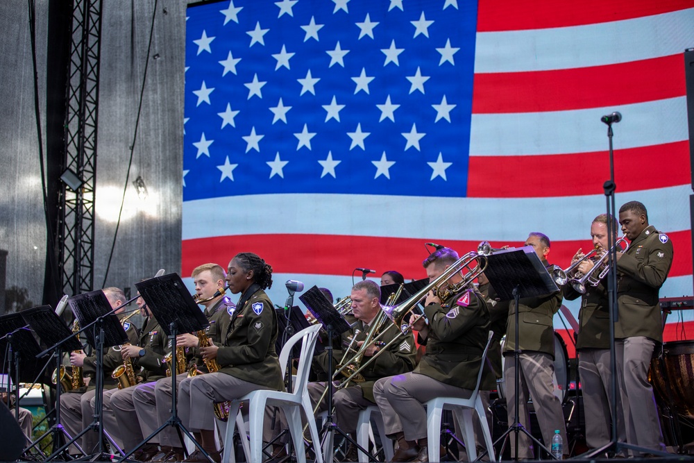 246th SCNG Band Visits Colombia for Freedom 250 Celebration