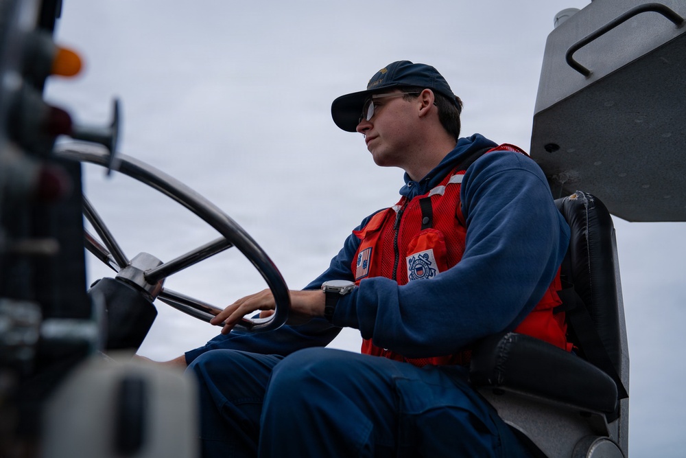Coast Guard Station Monterey conducts two boat training