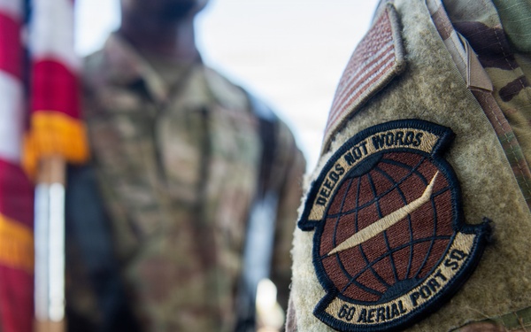 60th APS change of command ceremony