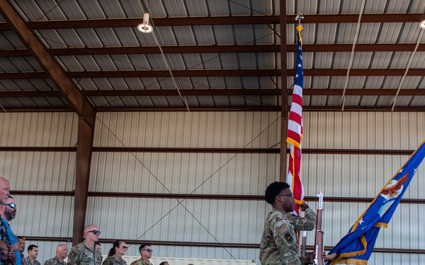 60th APS change of command ceremony