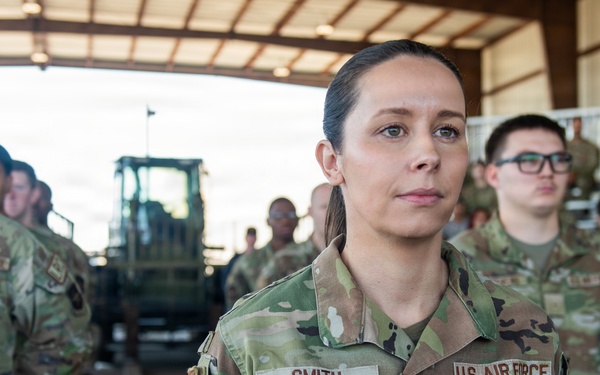 60th APS change of command ceremony