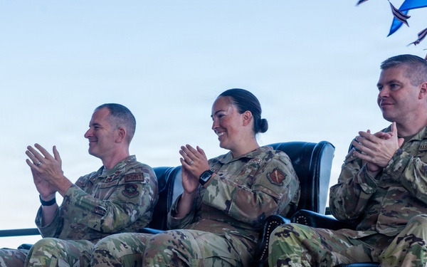 60th APS change of command ceremony