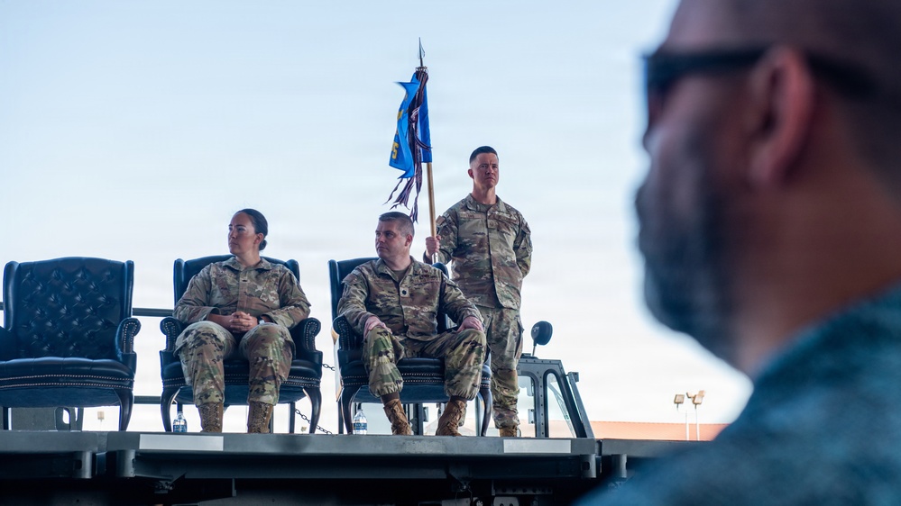 60th APS change of command ceremony