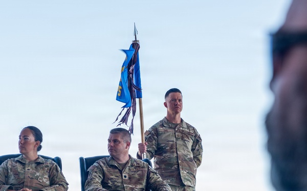 60th APS change of command ceremony