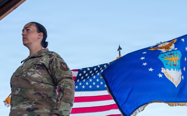 60th APS change of command ceremony