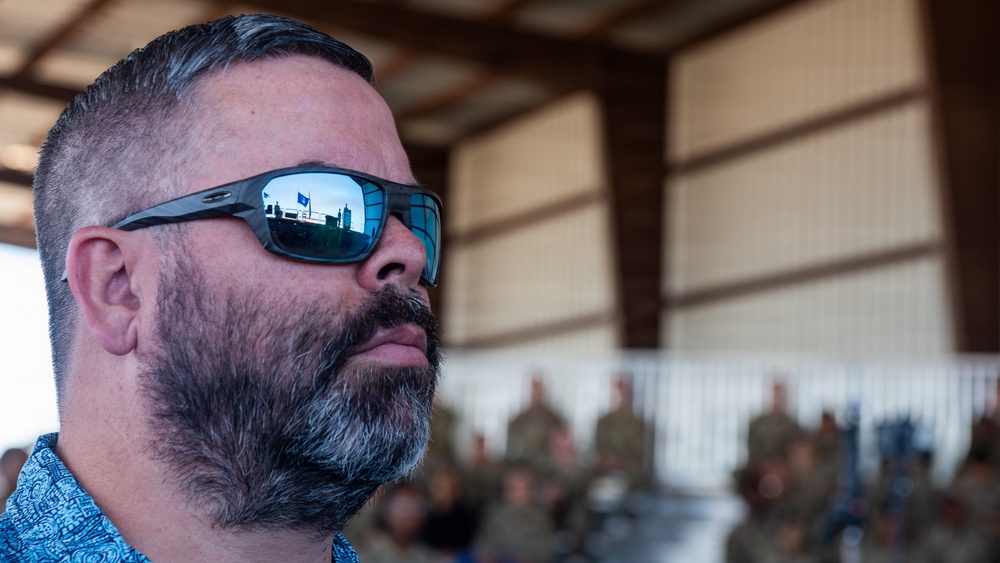 60th APS change of command ceremony