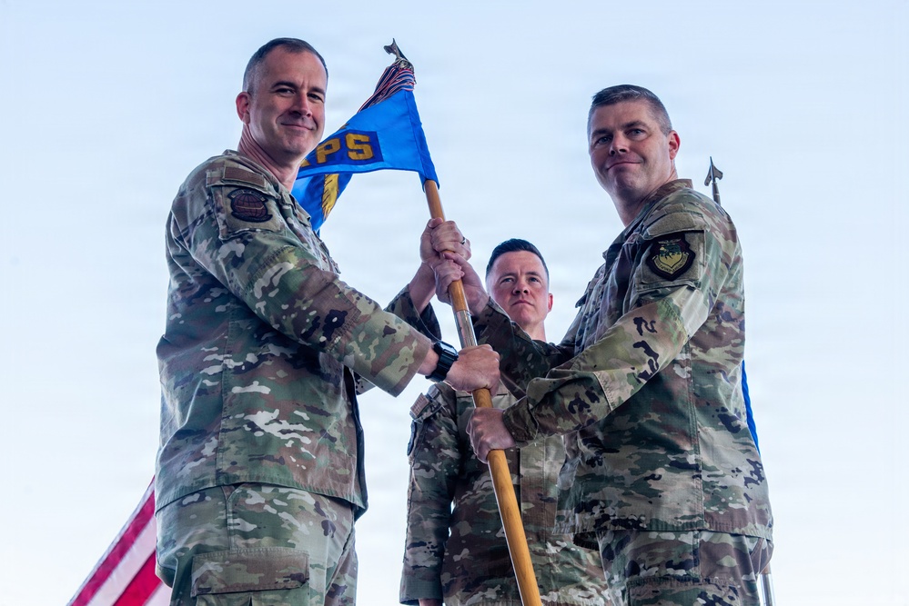 60th APS change of command ceremony