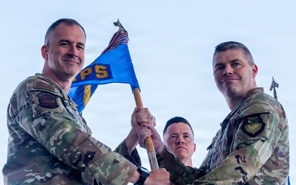60th APS change of command ceremony