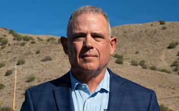 Retired U.S. Navy Cmdr. Douglas Murphy and wife Helen Murphy Visit Manzano Mountain Crash Site