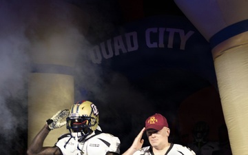 ASC Soldiers Honored at Steamwheelers Game