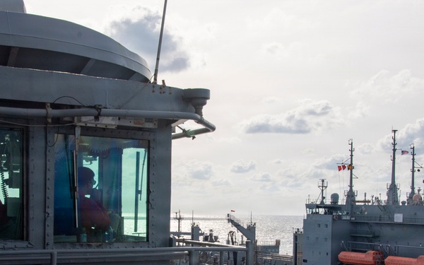 USS Nimitz Conducts Ordnance Offload