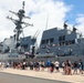 Public tours USS Carl M. Levin during RIMPAC 26 open ship event