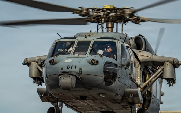 USS Nimitz Conducts Ordnance Offload