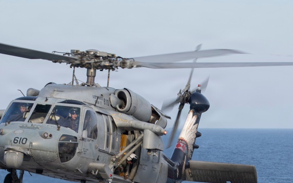 USS Nimitz Conducts Ordnance Offload