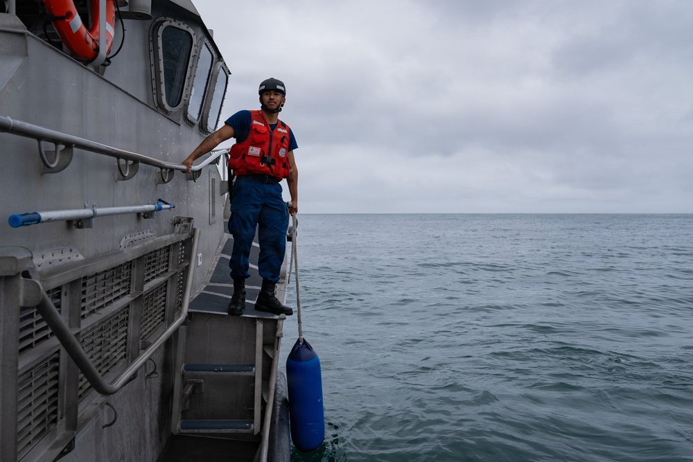 Coast Guard Station Monterey conducts two boat training