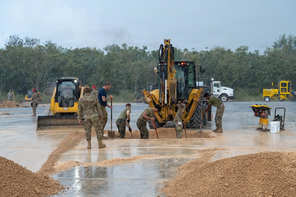 PACOM’s combined, joint force complete final test for airfield damage repair during Valiant Shield 2026