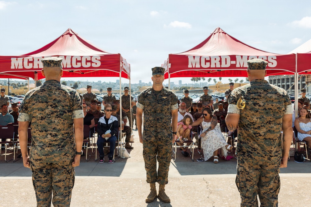 HQSVBN Sergeant Major Relief and Appointment