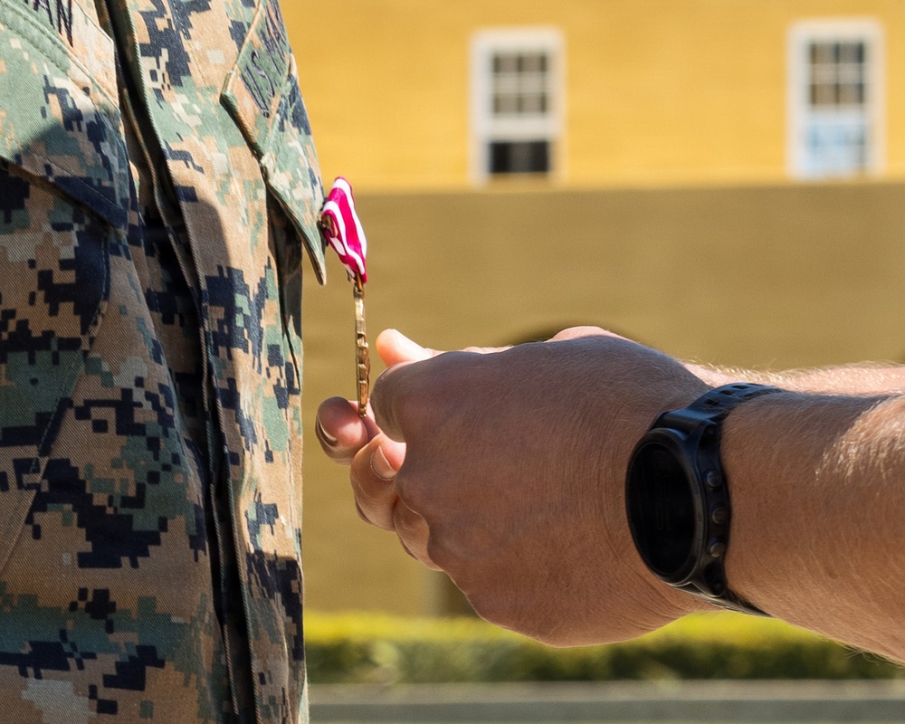 HQSVBN Sergeant Major Relief and Appointment