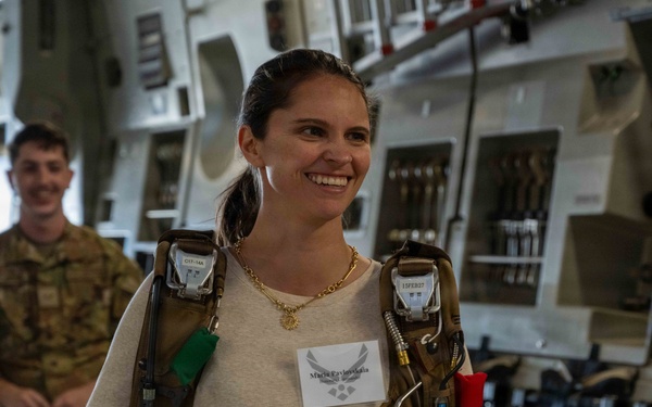 Travis AFB hosts honorary commander tour