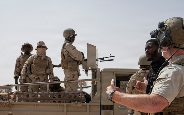 U.S. Special Forces, Mauritanian Armed Forces conduct strategic security initiative