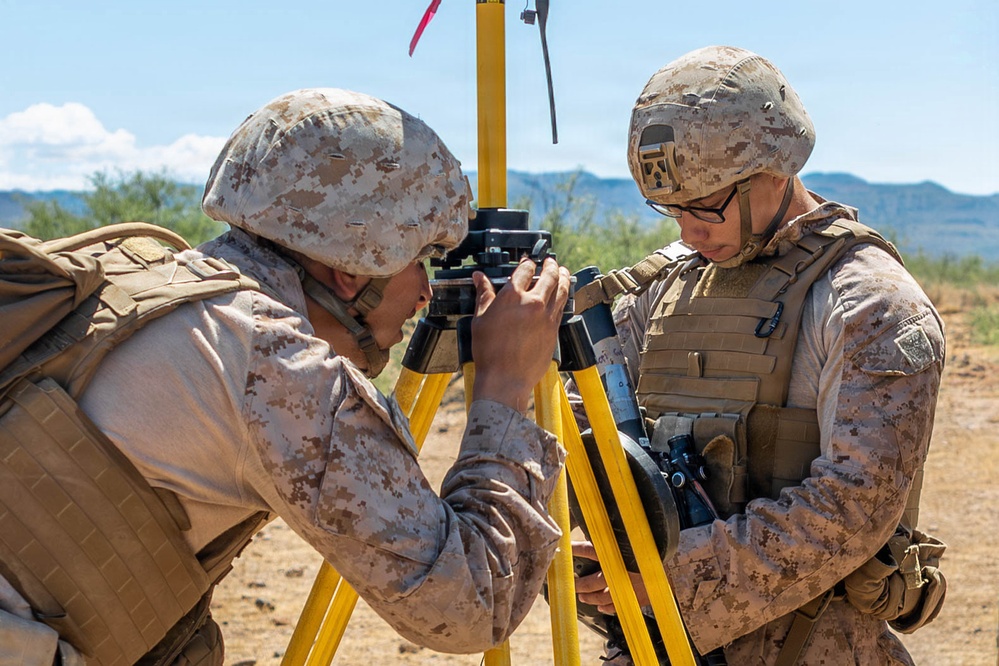 Mapping the path: JTF-SB Marines conduct topographical survey