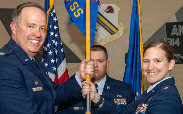 354th FSS Change of Command