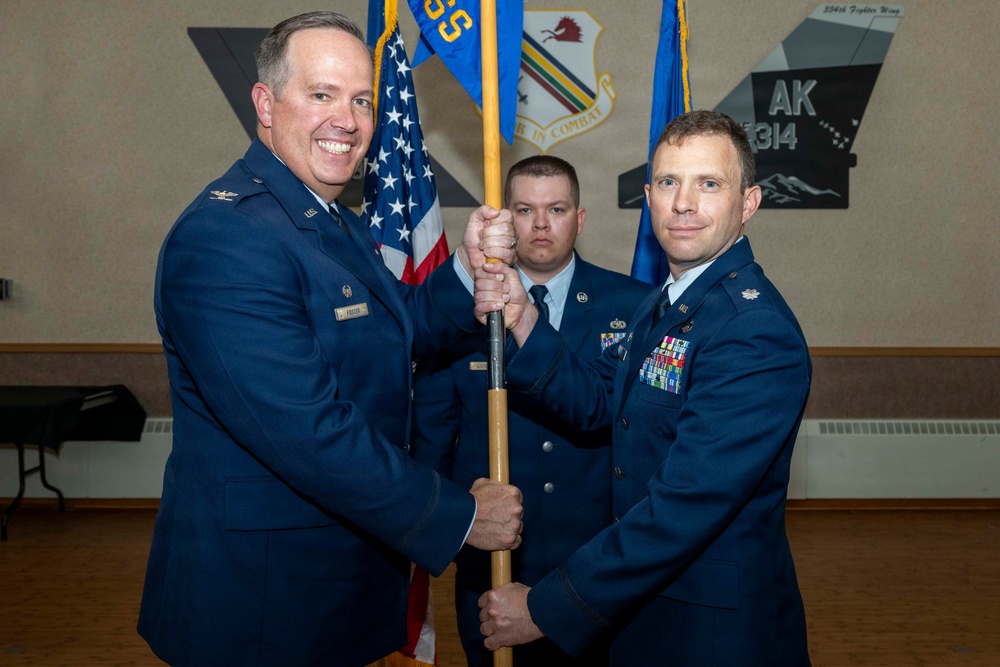 354th FSS Change of Command