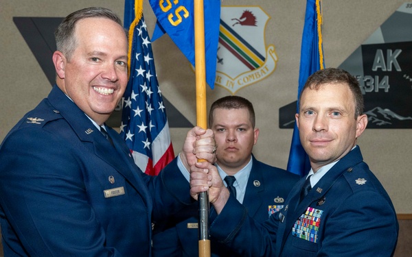 354th FSS Change of Command