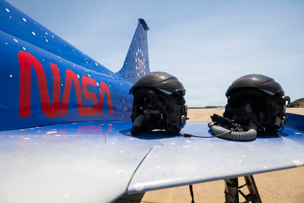 NASA F-5s arrive at JBA for Freedom 250