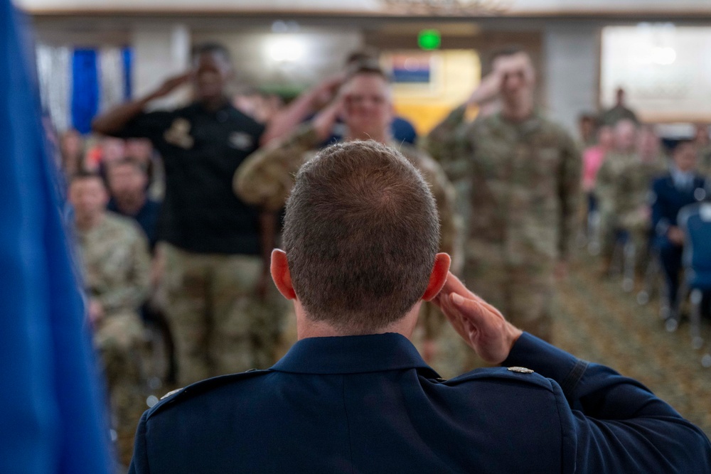 354th FSS Change of Command