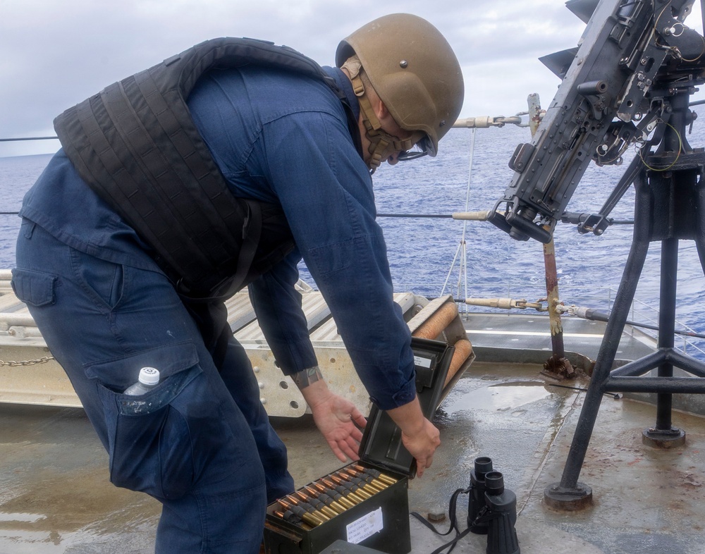 USS Frank Cable returns from Sea Trials