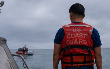 Coast Guard Station Monterey conducts two boat training in Monterey Bay