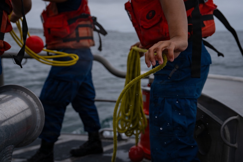 Coast Guard Station Monterey conducts two boat training in Monterey Bay