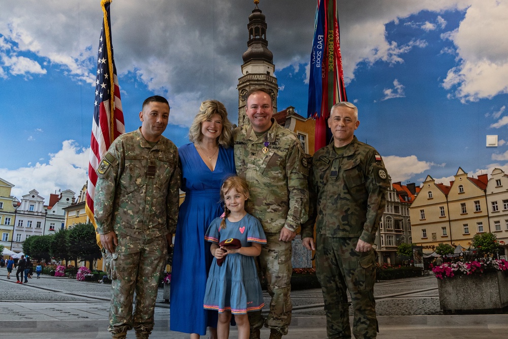 U.S. Army Col. Michael Filanowski gets awarded the Purple Heart