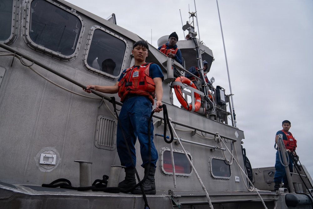 Coast Guard Station Monterey conducts two boat training in Monterey Bay