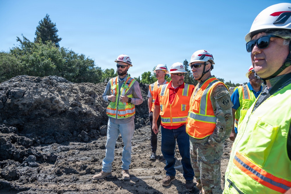 260623 TS30L Construction Site Visit w/ Col. Robert McTighe