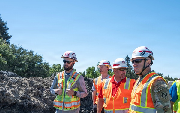 260623 TS30L Construction Site Visit w/ Col. Robert McTighe