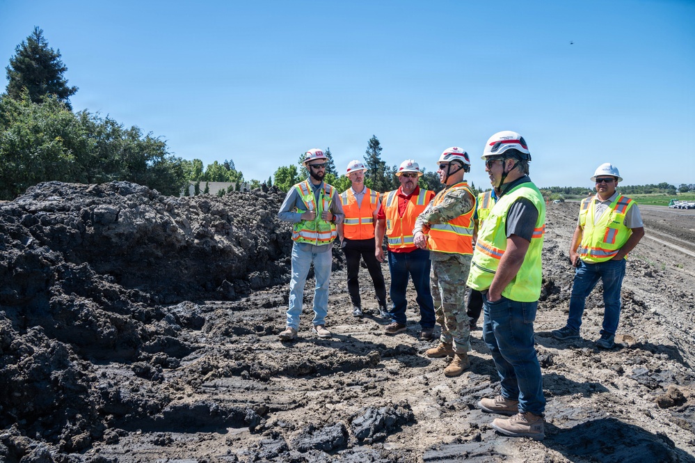 260623 TS30L Construction Site Visit w/ Col. Robert McTighe