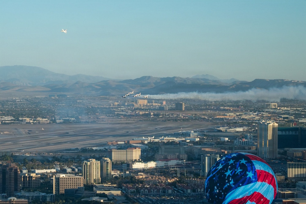 USAF Thunderbirds sour over Las Vegas