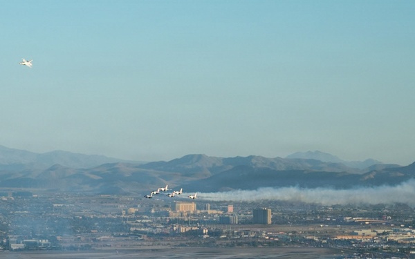 USAF Thunderbirds sour over Las Vegas