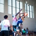 USS Essex vs USS Decatur in a basketball game during RIMPAC 2026