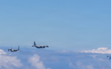 VMGR-153 completes mid-air refueling