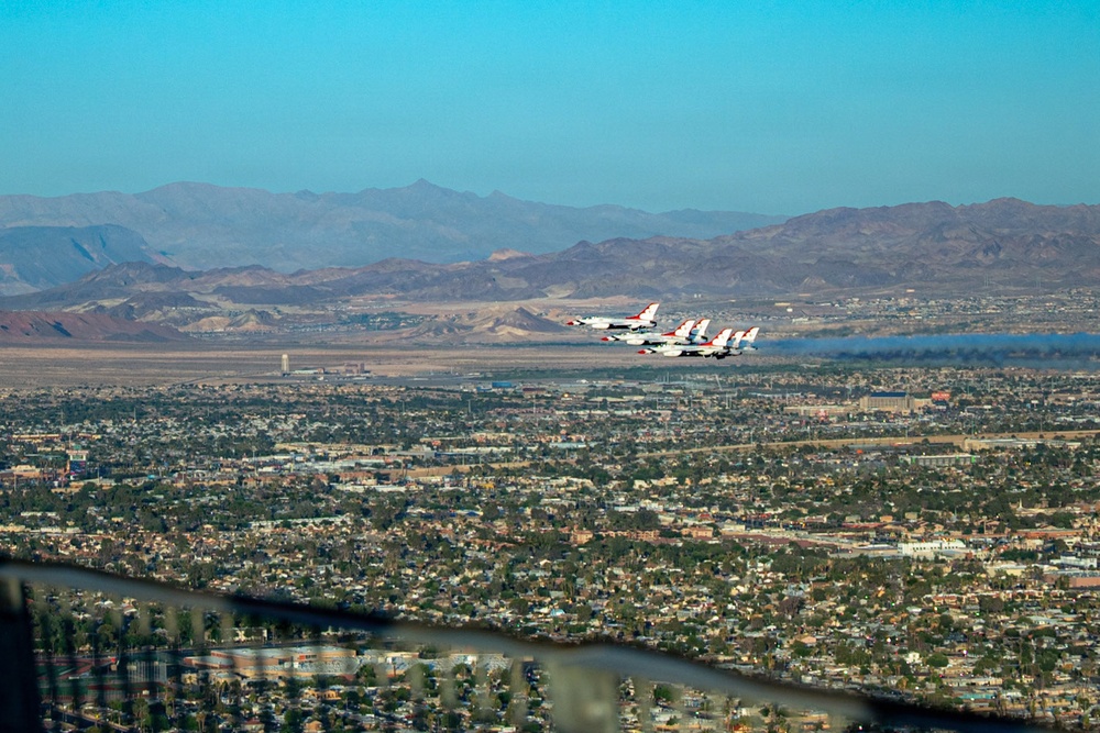USAF Thunderbirds sour over Las Vegas