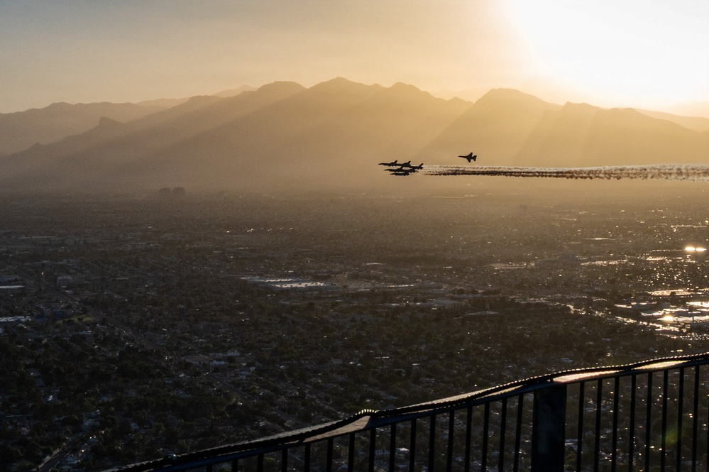 USAF Thunderbirds sour over Las Vegas