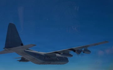VMGR-153 completes mid-air refueling