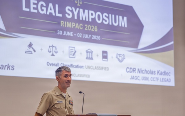 Service members attend RIMPAC legal symposium