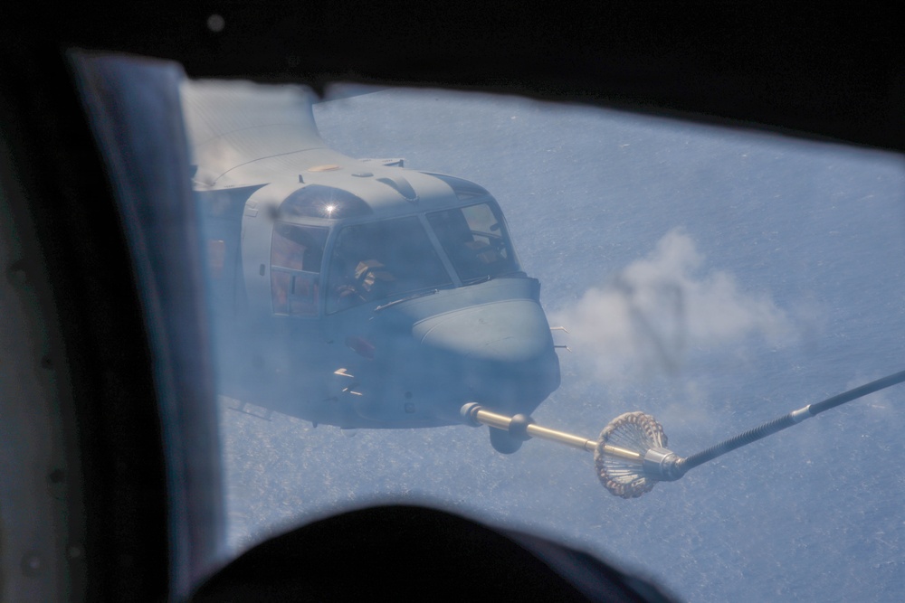 VMGR-153 completes mid-air refueling