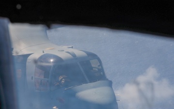 VMGR-153 completes mid-air refueling