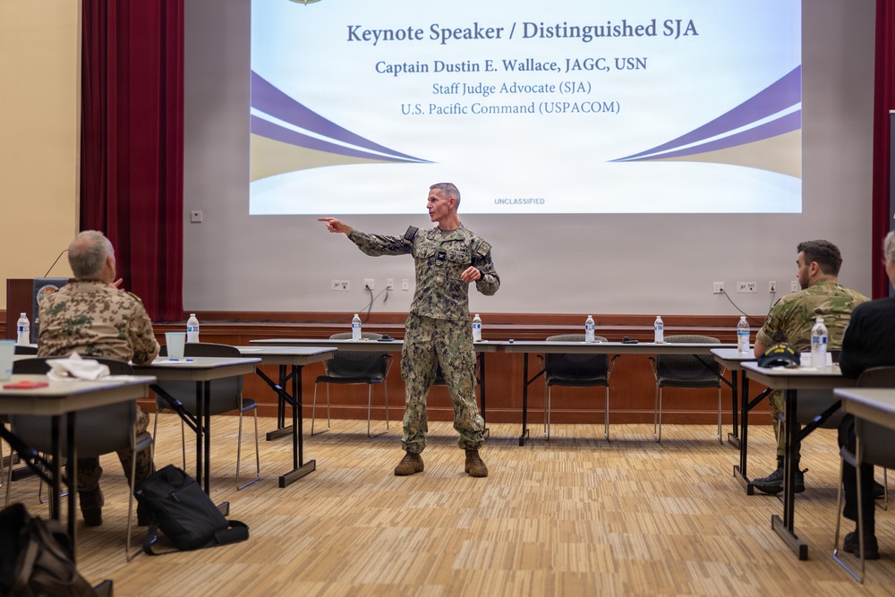Service members attend RIMPAC legal symposium