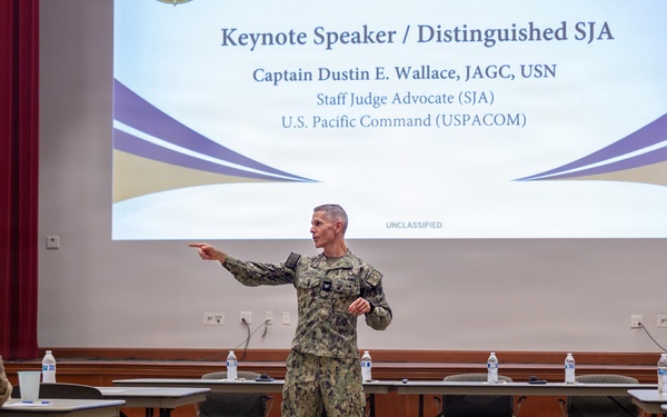 Service members attend RIMPAC legal symposium